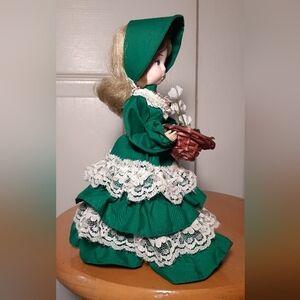 Miss emerald vintage may birthstone Bradley doll with green dress